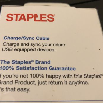 Staples - Staples-brand guarantee which they don't honor. - Printing Services Near Me - Pleasant Hill, California Staples - Staples-brand guarantee which they don't honor. - Printing Services Near Me - Pleasant Hill, California
