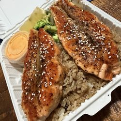 Urban Hibachi - Teriyaki Salmon