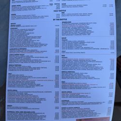 The Noisy Lobster - Menu