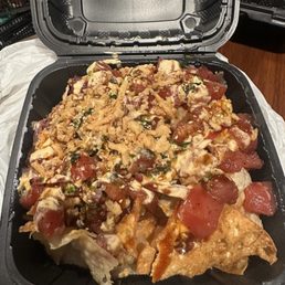 Poke nachos yummy Poke nachos yummy