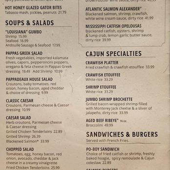 Pappadeaux Seafood Kitchen - Menu - food - Seafood Near Me - Dallas, Texas Pappadeaux Seafood Kitchen - Menu - food - Seafood Near Me - Dallas, Texas