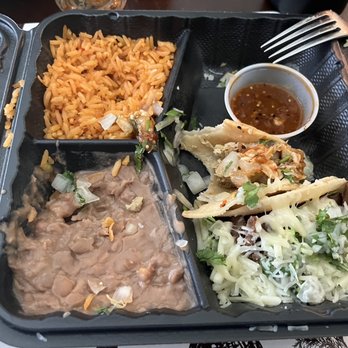 EL Jefe Grill - 3 taco with rice and bean. Asada,Chicken and Carnitas - Chicken Shop Near Me - Tigard, Oregon EL Jefe Grill - 3 taco with rice and bean. Asada,Chicken and Carnitas - Chicken Shop Near Me - Tigard, Oregon