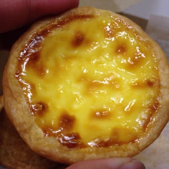 Neptune Bakery & Deli - Here's a close up of one of their egg tarts - Delis Near Me - Jersey City, New Jersey