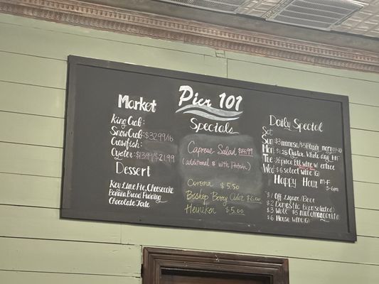 Menu photo 2 Pier 101 Rockwall, TX