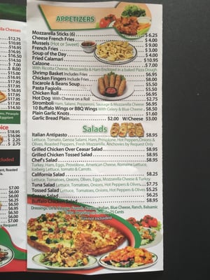 Menu photo 5 Pizza Village Cafe II Belleville, NJ Menu photo 5 Pizza Village Cafe II Belleville, NJ