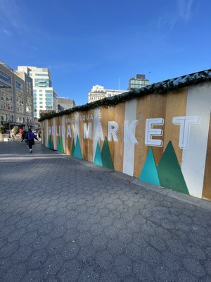 Union Square Holiday Market by Urbanspace by null