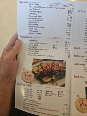Menu photo 2 Rosa Pizza Bayside, NY