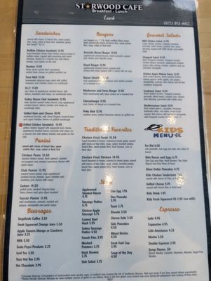 Menu photo 3 Starwood Cafe Farmers Branch, TX Menu photo 3 Starwood Cafe Farmers Branch, TX