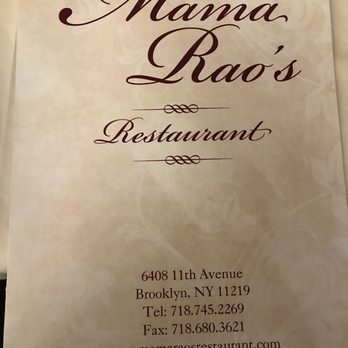 Mamma Rao's - Italian Near Me - Brooklyn, New York Mamma Rao's - Italian Near Me - Brooklyn, New York