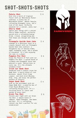 Menu photo 1 Carnivores Steakhouse Saint Robert, MO Menu photo 1 Carnivores Steakhouse Saint Robert, MO