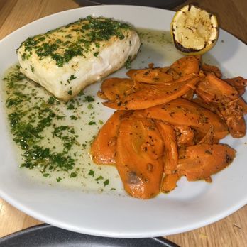 Cuisine & Wine Bistro - Halibut and Carrots so fresh and delicious! - Wine Bars Near Me - Chandler, Arizona Cuisine & Wine Bistro - Halibut and Carrots so fresh and delicious! - Wine Bars Near Me - Chandler, Arizona