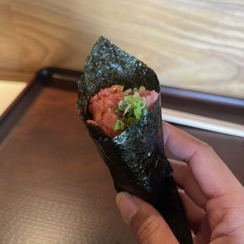 Sushi Kashiba - Fatty Bluefin Toro Temaki - Japanese Near Me - Seattle, Washington Sushi Kashiba - Fatty Bluefin Toro Temaki - Japanese Near Me - Seattle, Washington