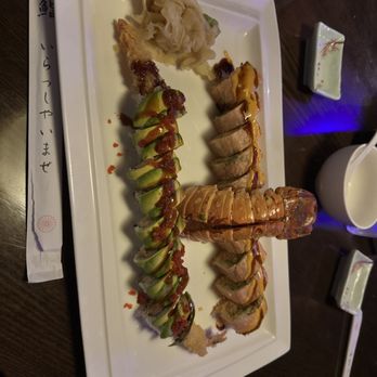 Sapporo Japanese Restaurant - Crazy Friday roll and royal pink roll - Japanese Near Me - Hudson, Wisconsin Sapporo Japanese Restaurant - Crazy Friday roll and royal pink roll - Japanese Near Me - Hudson, Wisconsin