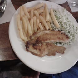 Peixe Frito Bar e Petisqueira - Tilápia grelhada com fritas