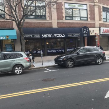 Sandwich Works - Street view, right near the intersection of Center and Beacon Streets - Sandwiches Near Me - Newton Center, Massachusetts Sandwich Works - Street view, right near the intersection of Center and Beacon Streets - Sandwiches Near Me - Newton Center, Massachusetts