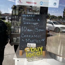 Monday- Sunday 10am-5pm. Closed on Tuesday. They close whenever they want though and don't post it
