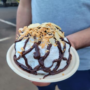 Wailua Shave Ice - Almond joy shave ice - Shaved Ice Near Me - Kapaa, Hawaii Wailua Shave Ice - Almond joy shave ice - Shaved Ice Near Me - Kapaa, Hawaii