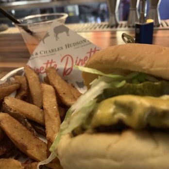 Charles And Hudson St - Cheeseburger single patty and a side of perfectly cooked fries with a touch of Himalayan sea salt. - Music Venues Near Me - Manhattan, New York Charles And Hudson St - Cheeseburger single patty and a side of perfectly cooked fries with a touch of Himalayan sea salt. - Music Venues Near Me - Manhattan, New York