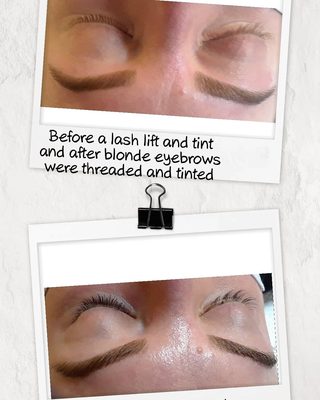A Lash Lift and Tint and A Eyebrow Threading and Tint - A Lash Lift and Tint and an Eyebrow Threading and Tint