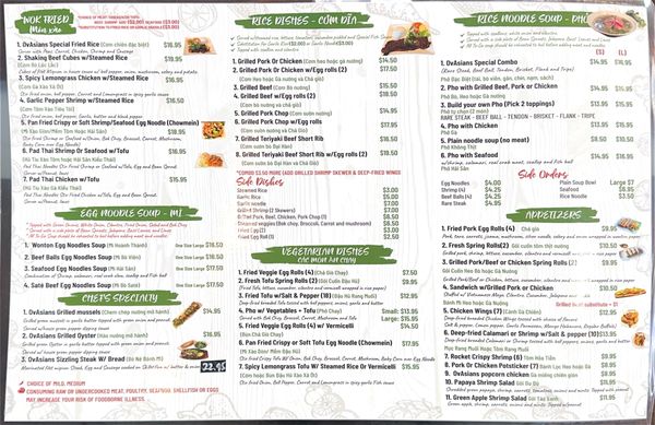 Menu photo 3 OvAsians Livermore, CA