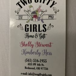 Two Gifty Girls - Home & Gifts