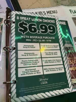 Menu photo 4 Flanigan's - Kendall Miami, FL