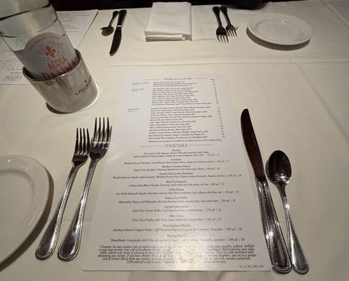 Menu photo 6 The Capital Grille San Antonio, TX