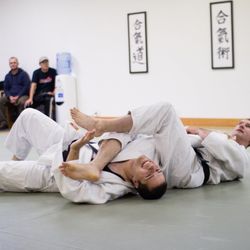 Northwest Martial Arts - Bill repaying the favor with an armbar of his own!