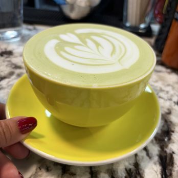 AmeriBrunch Cafe - Matcha Latte. With a pump of vanilla. Perfect sweet. - Breakfast & Brunch Near Me - Las Vegas, Nevada AmeriBrunch Cafe - Matcha Latte. With a pump of vanilla. Perfect sweet. - Breakfast & Brunch Near Me - Las Vegas, Nevada
