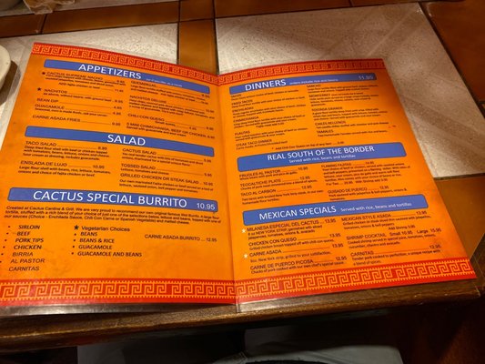 Menu photo 1 Cactus Cantina & Grill Wichita, KS Menu photo 1 Cactus Cantina & Grill Wichita, KS