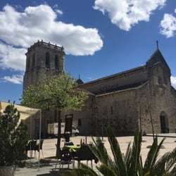 Bar El Prat Besalú - Las vistas de la terraza del bar son inmejorables.