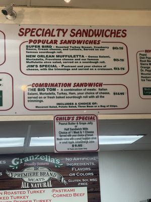 Menu photo 7 Granzella's Restaurant Williams, CA