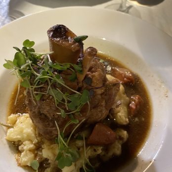 Salt 64 - Pork osso buco - New American Near Me - Oak Island, North Carolina Salt 64 - Pork osso buco - New American Near Me - Oak Island, North Carolina