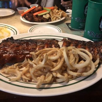 Flanigan's - Kendall - Time to stuff our faces with ribs and chicken. - Seafood Near Me - Miami, Florida