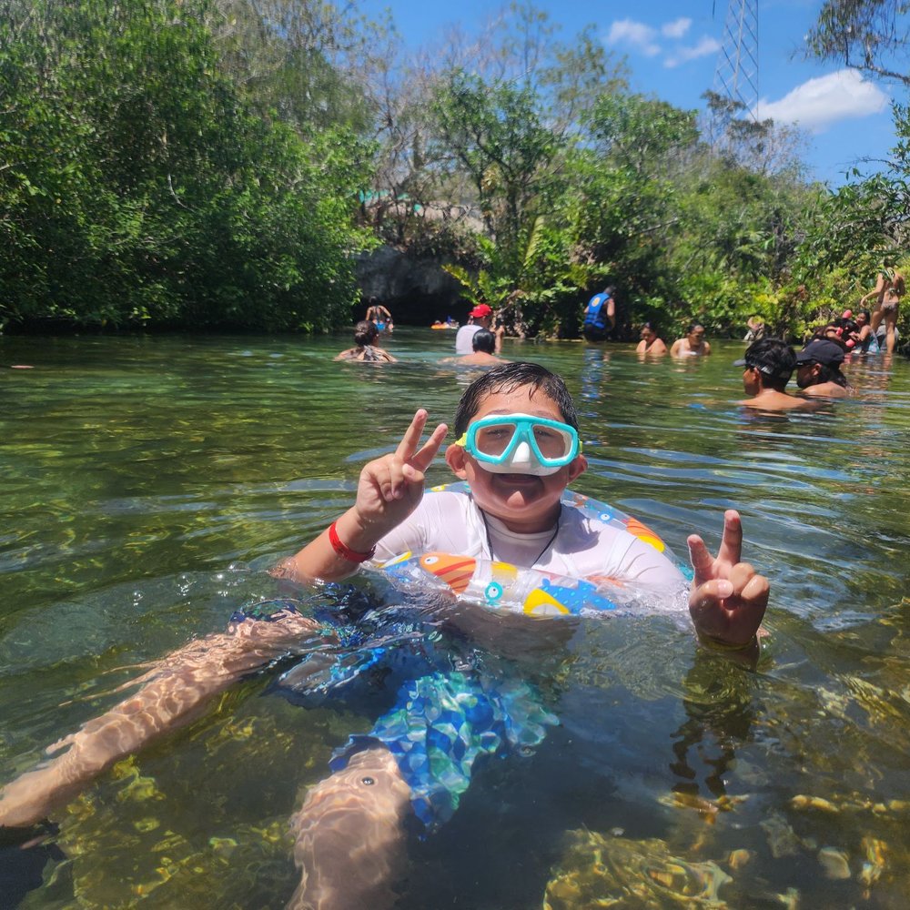 Cenote Azul - Happy memories! - Lakes Near Me - Chacalal, ROO