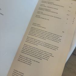 Angelina - Menu