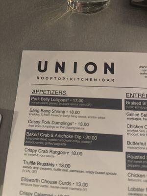 Menu photo 4 Union Rooftop Minneapolis, MN Menu photo 4 Union Rooftop Minneapolis, MN