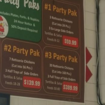 Chicken Express - Prices for party packs - Mexican Near Me - Vallejo, California Chicken Express - Prices for party packs - Mexican Near Me - Vallejo, California