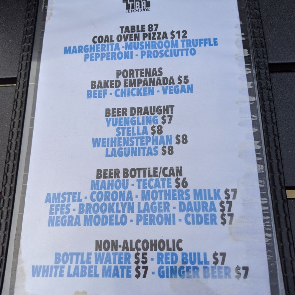 Menu Menu