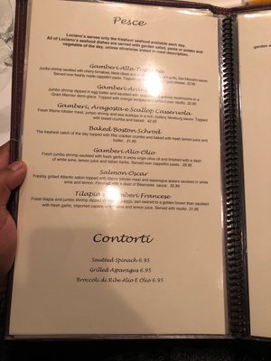 Menu photo 2 Luciano's Restaurant Wrentham, MA Menu photo 2 Luciano's Restaurant Wrentham, MA