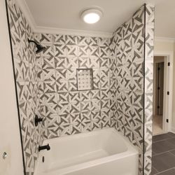 Family Bathroom Remodeling Services - Completed