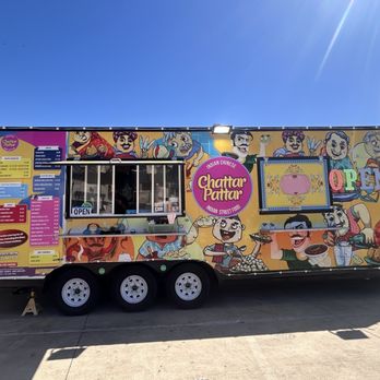 Chattar Pattar - Outside of trailer - Indian Near Me - Austin, Texas Chattar Pattar - Outside of trailer - Indian Near Me - Austin, Texas