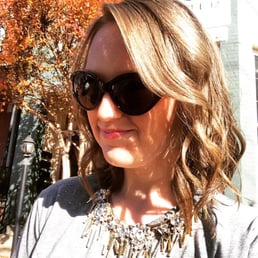 Haircut and style by Katie