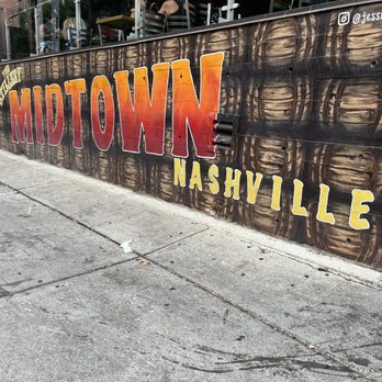 Midtown Nashville Mural - Public Art Near Me - Nashville, Tennessee Midtown Nashville Mural - Public Art Near Me - Nashville, Tennessee