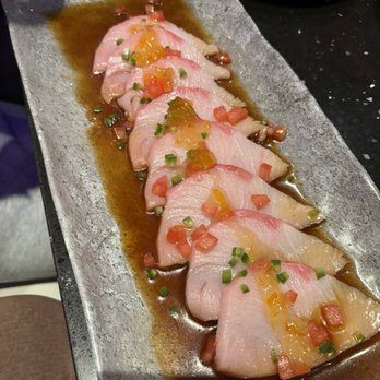 Ember Korean Steakhouse - Hamachi crudo - sweet - Korean Near Me - Fort Myers, Florida