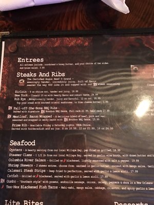 Menu photo 5 Columbia River Roadhouse Chinook, WA Menu photo 5 Columbia River Roadhouse Chinook, WA
