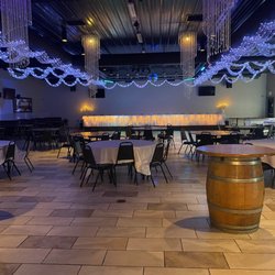 Saker's Sports Bar And Grill - This view shows the head table.