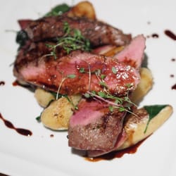 Warradale Hotel - Special - Char Grilled Lamb Loin with walnuts, potato, Barossa Speck Lardons and Pepper Glaze - $32 - See more at: http://www.on