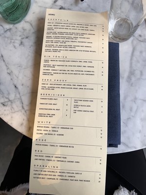 Menu photo 6 Bar Sur Mer Seattle, WA Menu photo 6 Bar Sur Mer Seattle, WA
