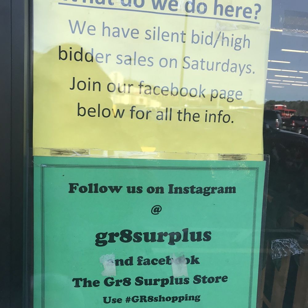 Gr8 Surplus Store - FYI - Home Decor Near Me - Irondale, Alabama